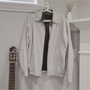 Vintage 1980s Profilo Classics Suede like Jacket with interior utility pockets